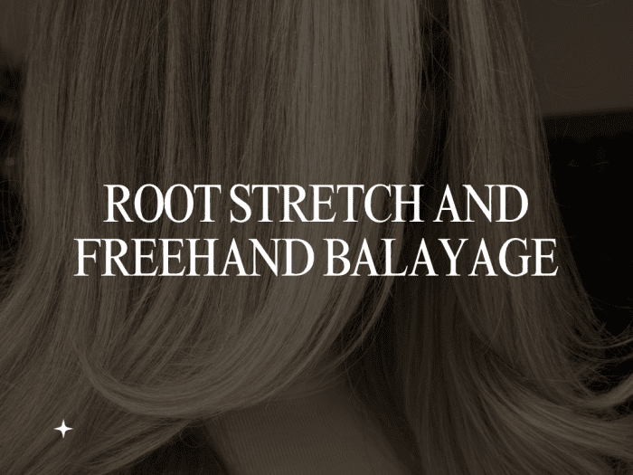 Root Stretch and Freehand Balayage