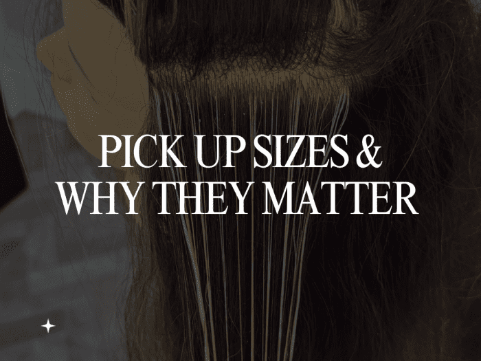 Pick up sizes and why they matter