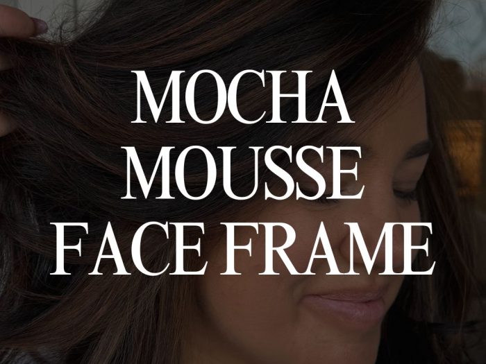 Mocha Mousse Face Frame