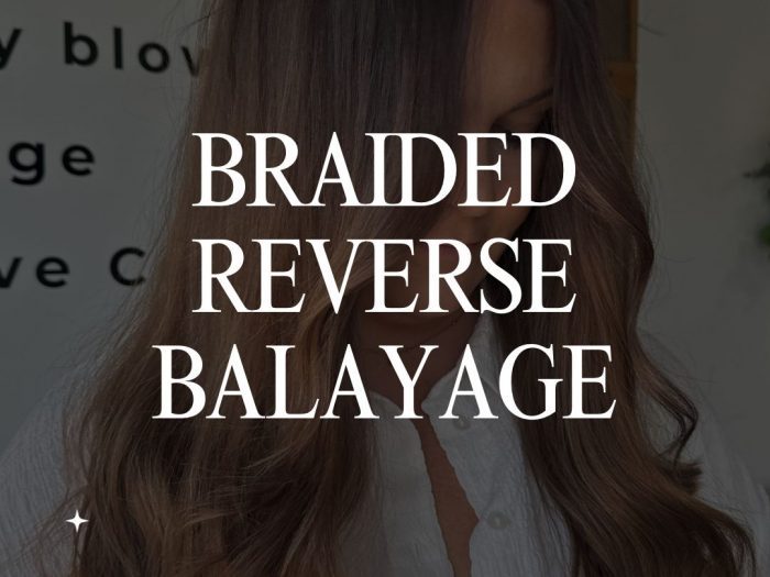 Braided Reverse Balayage