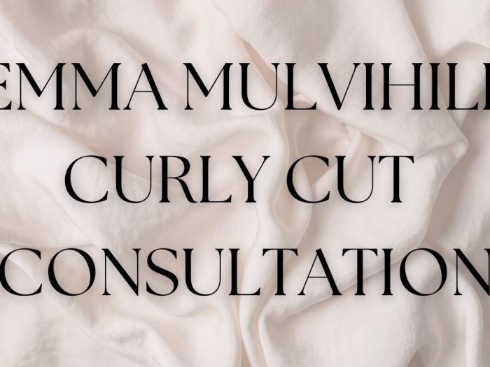 Guest Artist Emma Consultation Curly Cut