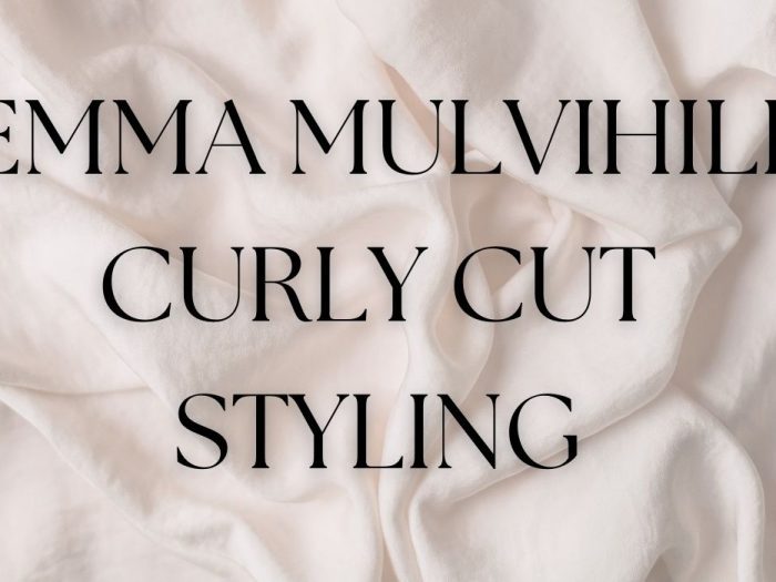 Guest Artist Emma Styling Curly Cut