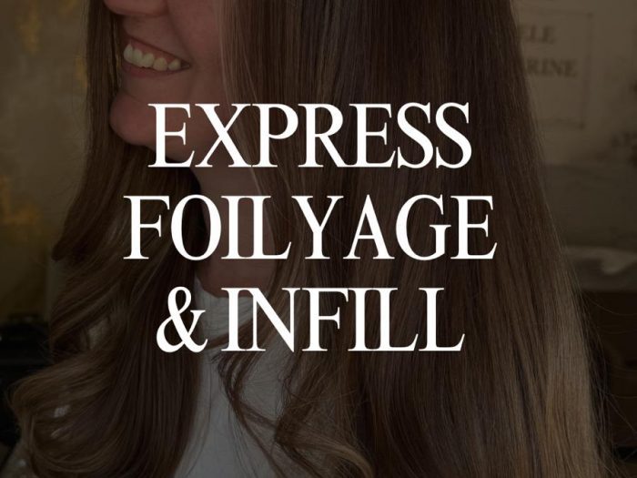 Speedy Foilyage and Infill